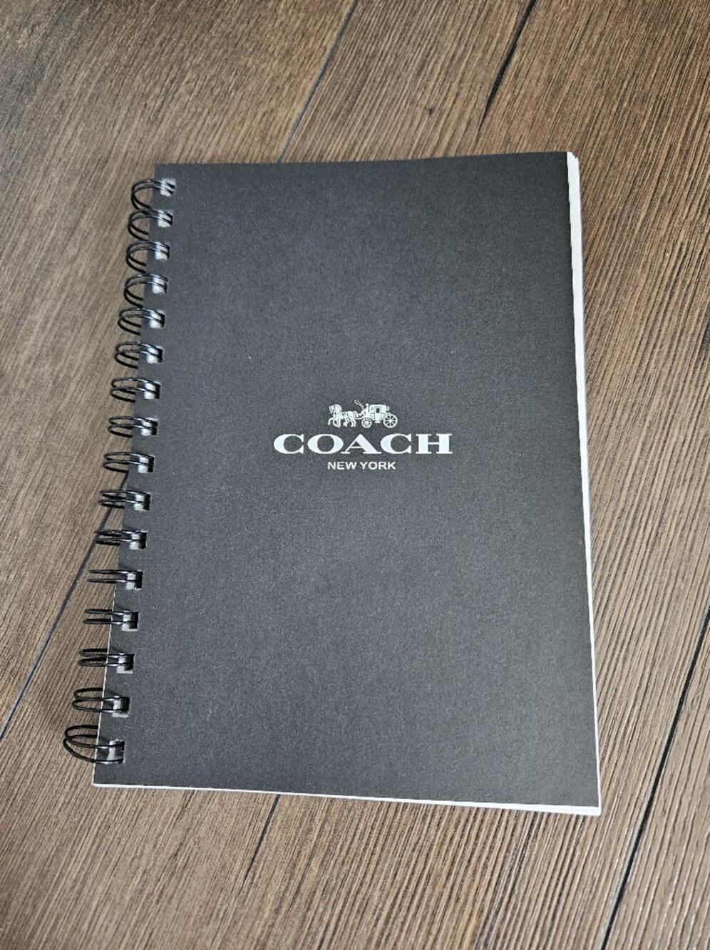 NEW COACH New York Spiral Notebook | Heritage Story | Protective Cover